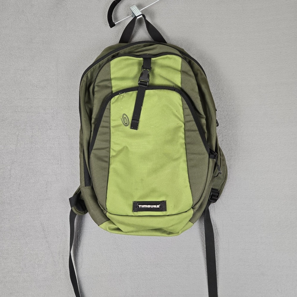 Timbuk2 Green 20" Laptop Backpack Bag Travel Work Daypack‎ Unisex